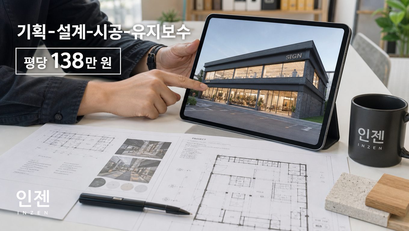 상업 인테리어 전체 흐름과 핵심 결정사항