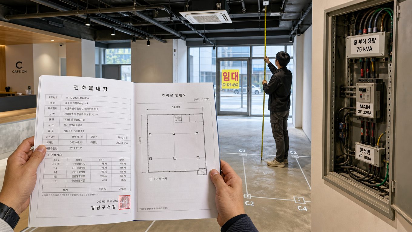 상가 인테리어 구조 점검 체크리스트