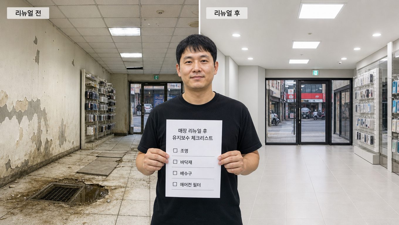 매장 리뉴얼 후 유지보수 체크리스트