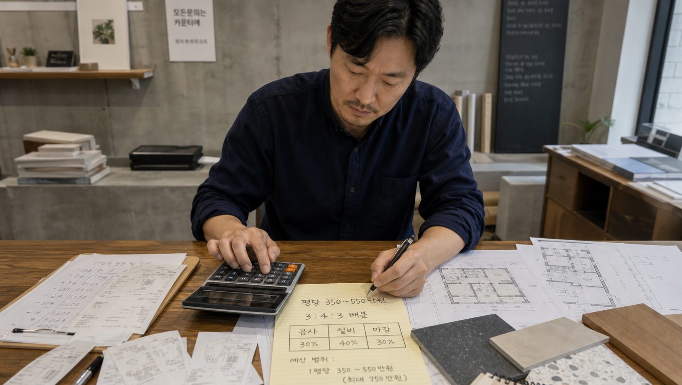 매장인테리어 비용 현실 범위와 예산 배분 방법