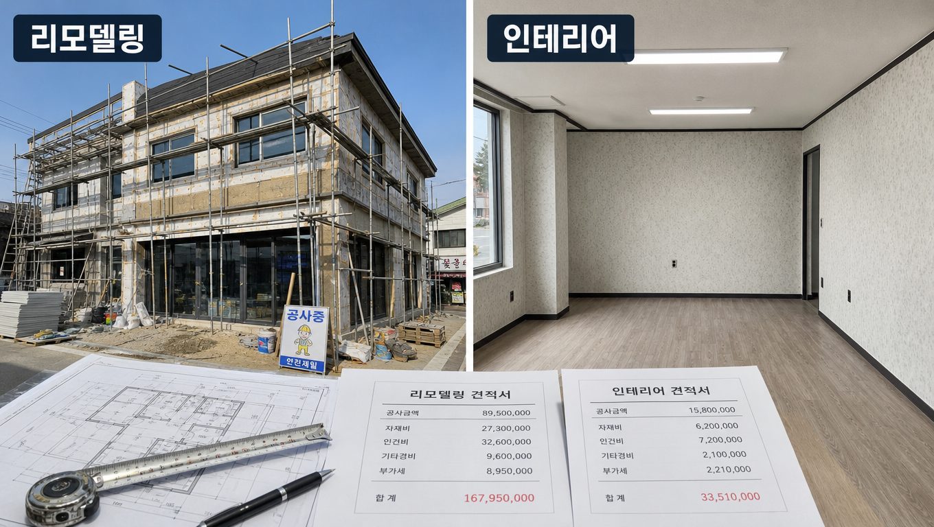 리모델링 견적의 공사 범위와 변동 요인, 업체 선택 기준